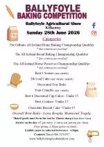 Baking schedule 2026